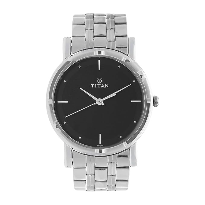 Titan Karishma Analog Black Dial Men’s Watch NM1639SM02/NN1639SM02